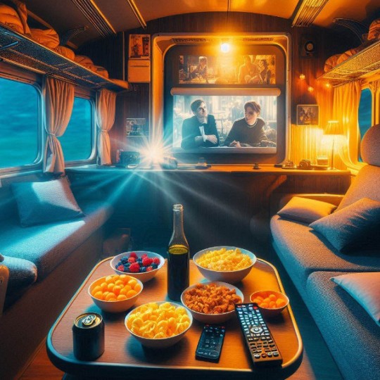 Как создать идеальную атмосферу для просмотра фильмов в купе поезда