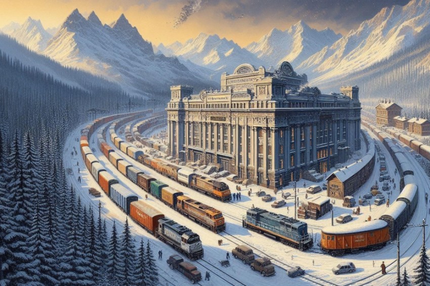 В течение первых четырех месяцев 2025 года, Восточно-Сибирская железнодорожная компания уплатила более 13 миллиардов рублей в виде налогов и страховых платежей.