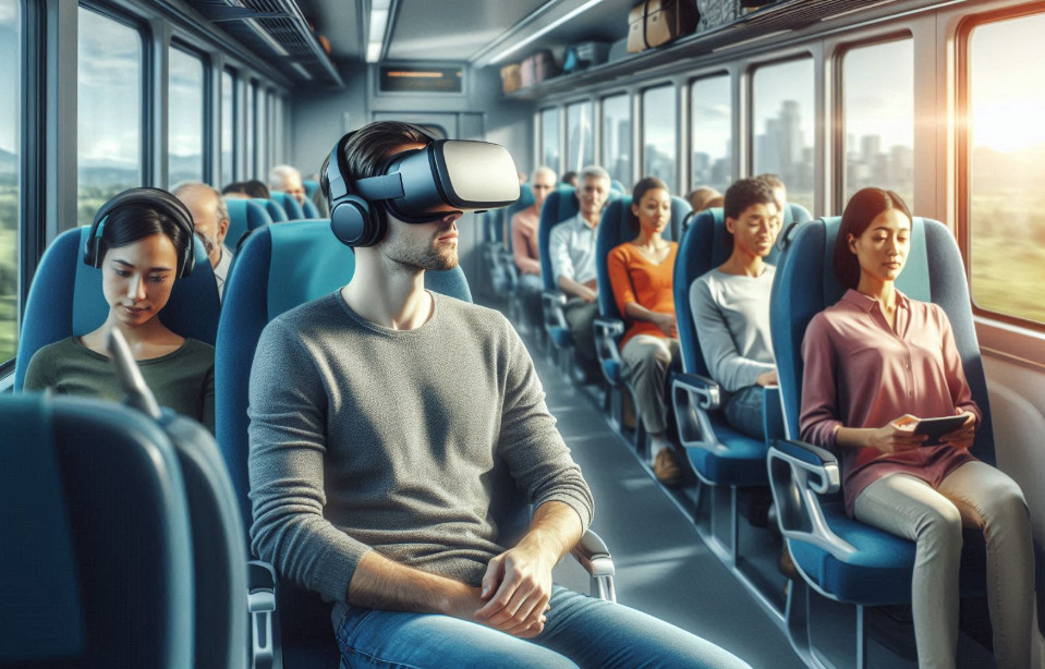 VR путешествия и развлечения в дороге