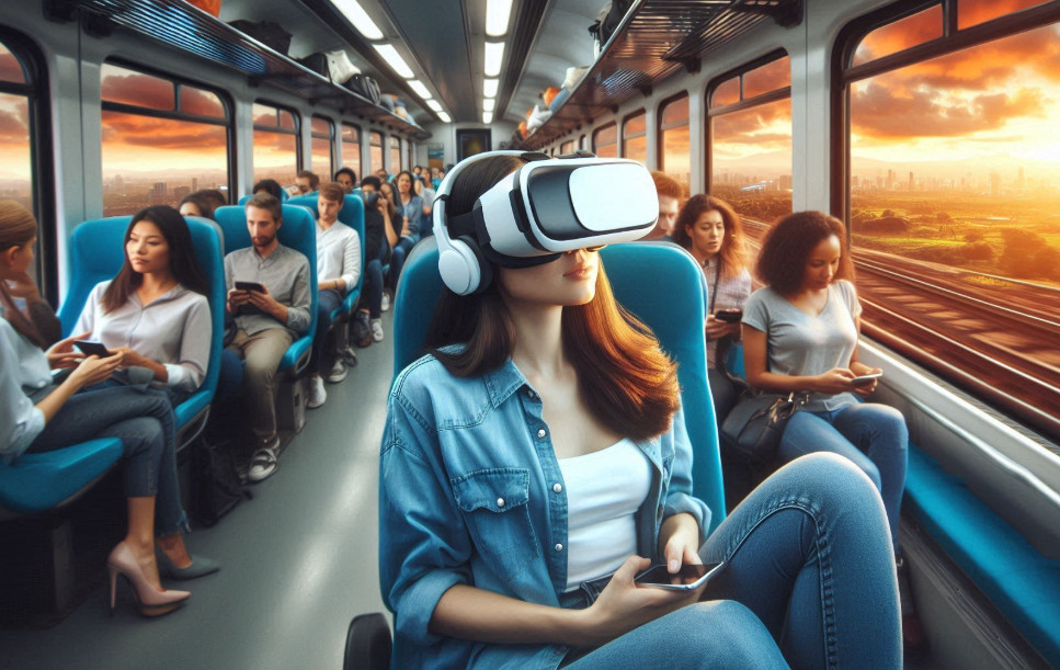 VR путешествия и развлечения в дороге