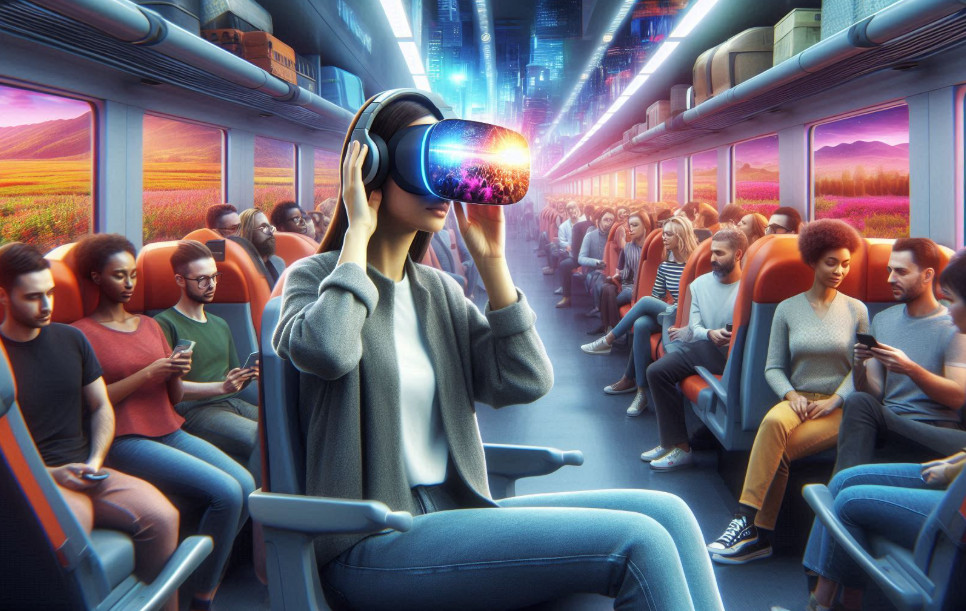 VR путешествия и развлечения в дороге