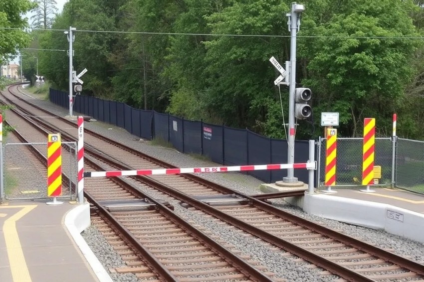 22-го января в Калининградской области на железнодорожных переездах будут проводиться акции по предотвращению аварий.