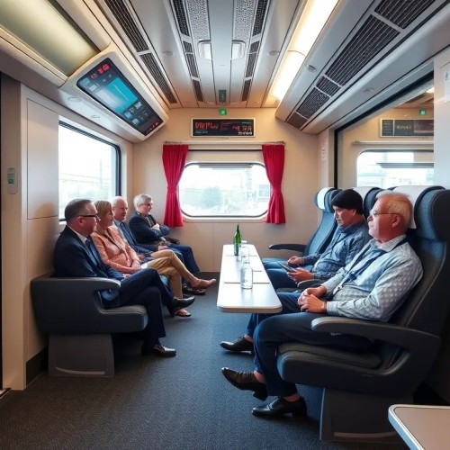 Бизнес-класс в электричках: комфорт для пригородных пассажиров