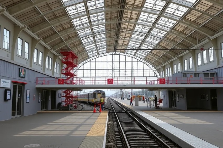 Капитальное восстановление электромашинного отделения в локомотивном депо Тюмень было успешно завершено Свердловской железнодорожной компанией.