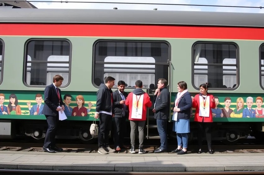 Магистраль Горького предложила карьерные перспективы участникам съезда Мирового фестиваля молодежи.