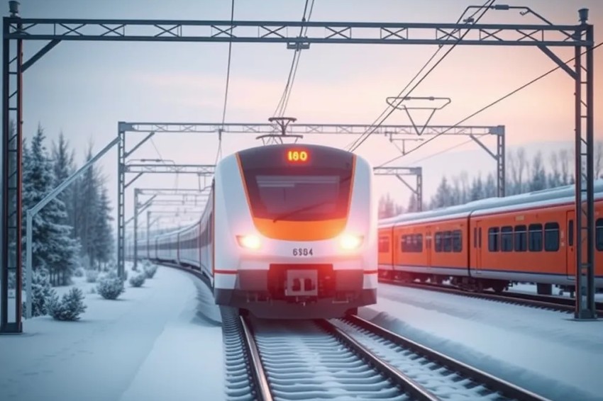 На линии Екатеринбург - Красноуфимск в Свердловском регионе стали ходить первые двухсистемные электрички