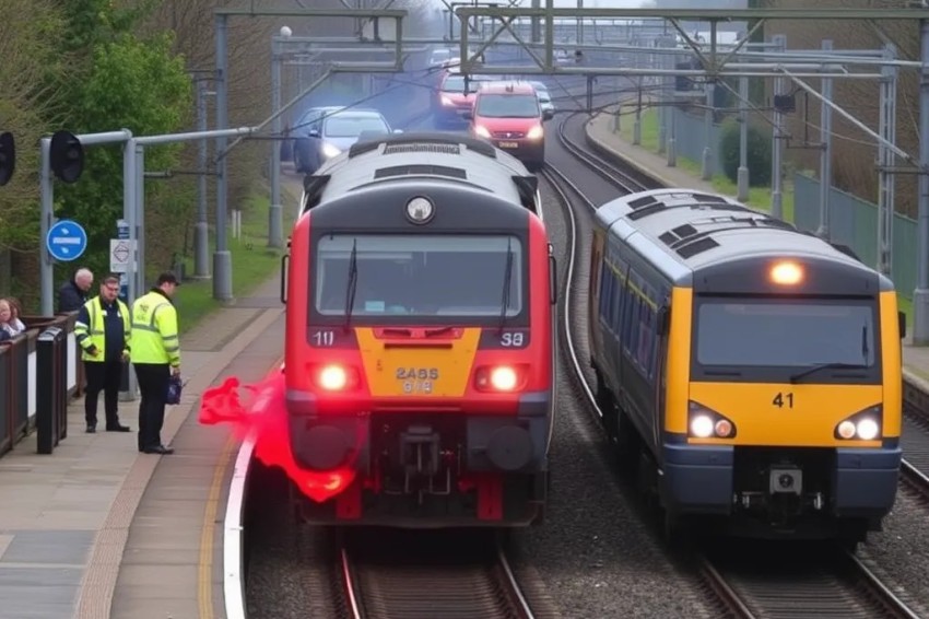 На Московской железнодорожной линии началась предупредительная кампания по обеспечению безопасности на железнодорожных переездах.
