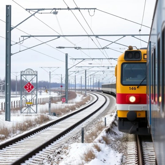 На железнодорожной линии Красноярска началась кампания «Дайте путь поездам!»