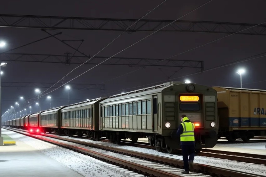 На железнодорожной линии Восточной Сибири более 8 миллионов грузовых вагонов были проверены с помощью автоматизированных систем.