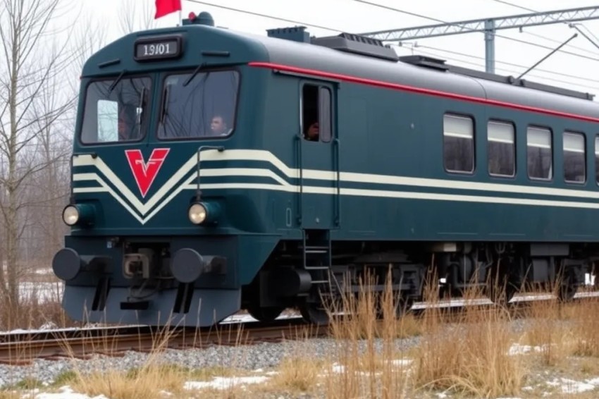 На железнодорожной станции Калуга-1 начала работу экспозиция, посвященная истории и настоящему времени железнодорожного транспорта.