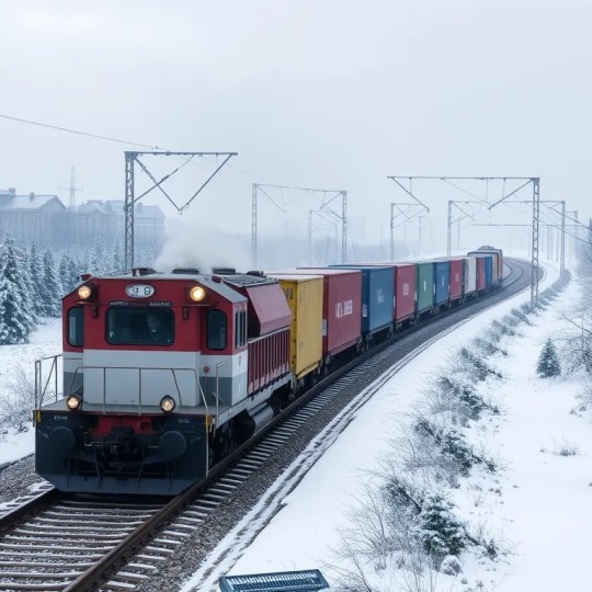 Парк железнодорожного транспорта Красноярска обогатился 15 новыми грузовыми локомотивами типа «Ермак».