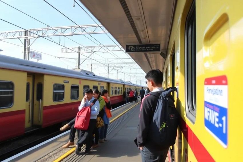 Поезд пригородного сообщения «Западный экспресс» от Красноярской железнодорожной компании будет следовать по стандартному графику в течение всего февраля.