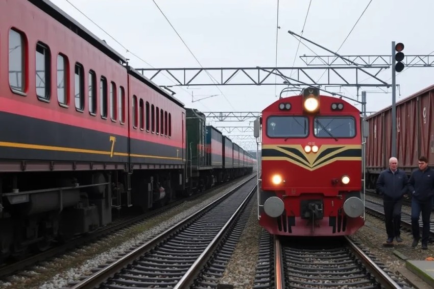 Поезд Санта Клауса посетит четыре населенных пункта на Свердловской железнодорожной линии.