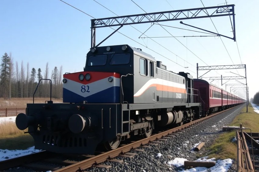 Руководитель РЖД Олег Белозёров проследил за процессом тестирования деталей для первой высокоскоростной магистрали на Испытательном полигоне Научно-исследовательского института железнодорожного транспорта.