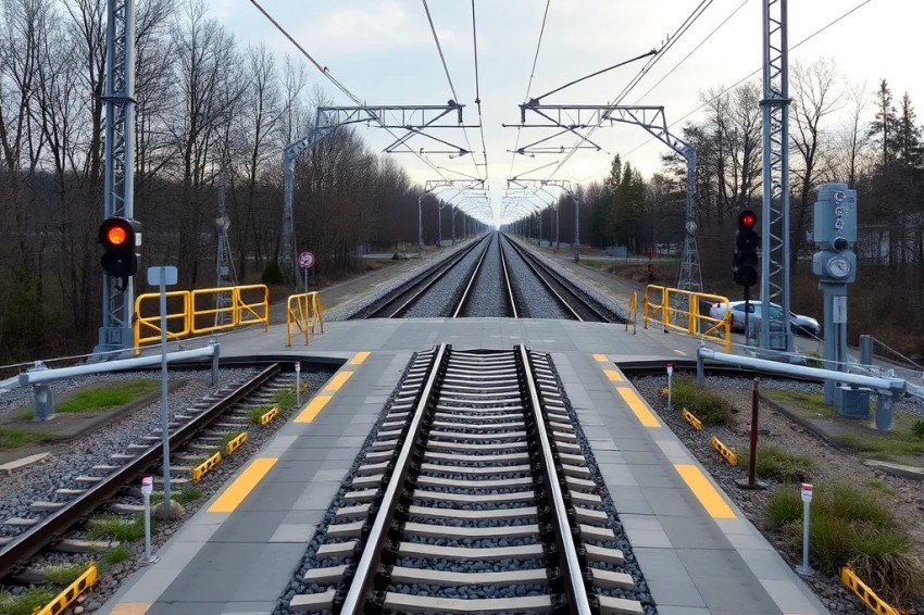 С 2025 года было выполнено ремонтное восстановление 15 железнодорожных переходов на Калининградской железной дороге.