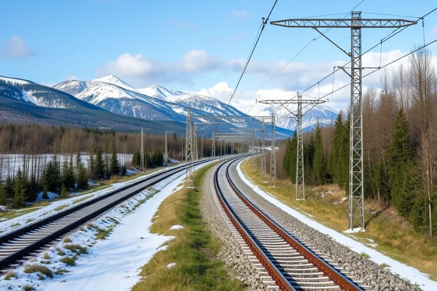 С момента начала сезона дорожных работ в Сургутском районе Свердловской железнодорожной сети было восстановлено свыше 60 км железнодорожных путей.