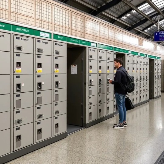 С начала года до ноября 2025 года, примерно 700 тысяч пассажиров, прибывших на станции Северо-Кавказской железной дороги, воспользовались автоматизированными камерами хранения.