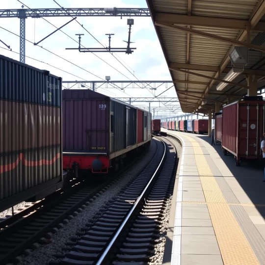 С начала текущего года и до ноября, с платформ Северной железнодорожной линии было отправлено свыше 1,7 тысяч контейнерных составов.