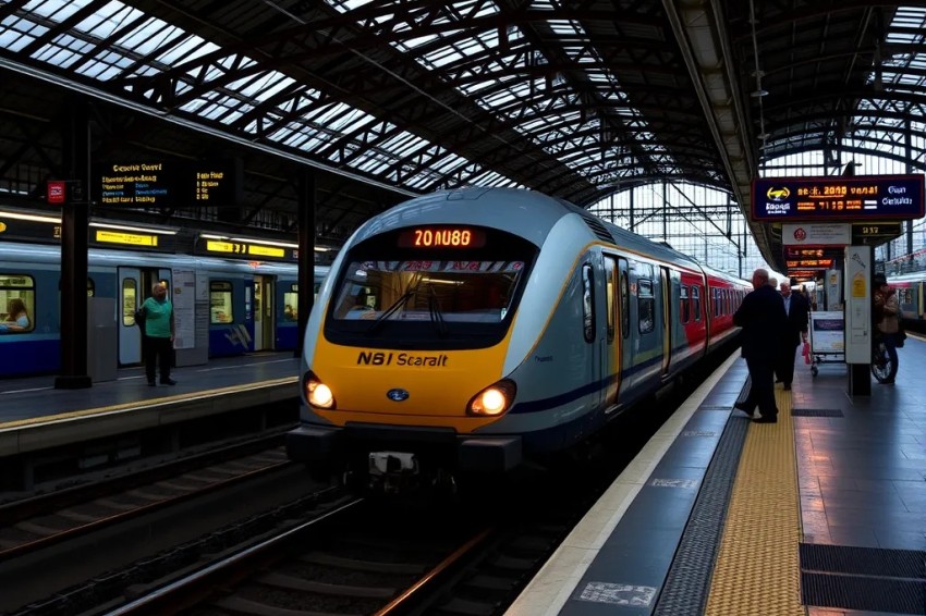 С начала года до ноября 2025 года, поезда