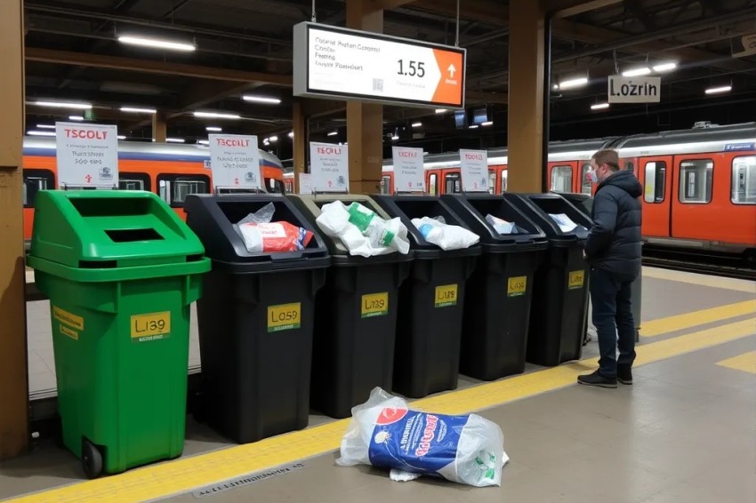 С начала текущего года и до августа на станциях Горьковской железнодорожной линии было утилизировано около 9 тонн отходов.