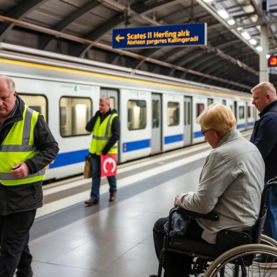 С января по сентябрь текущего года примерно 2,5 тыс. маломобильных пассажиров воспользовались услугами сопровождения на Южном вокзале Калининграда.