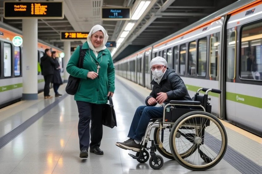 С января более 6 тысяч пассажиров с ограниченными возможностями получили специализированную поддержку на станциях Красноярской железной дороги.