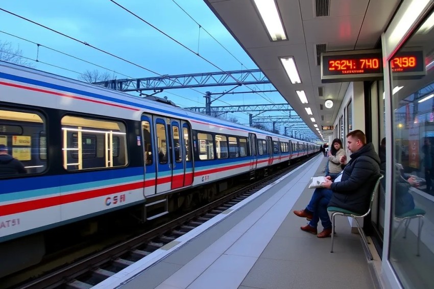 С января по август 2025 года в Татарстане с помощью пригородных поездов было транспортировано около 4,5 миллионов пассажиров.