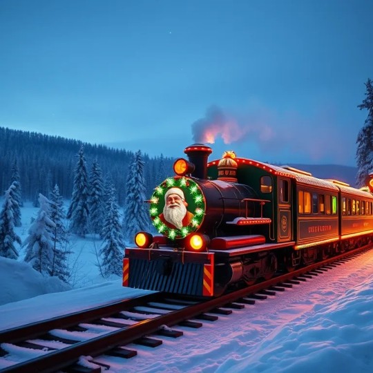 Санта Клаус и его внучка Снегурочка напоминают автомобилистам о соблюдении ПДД на железнодорожных переездах Свердловской железной дороги.