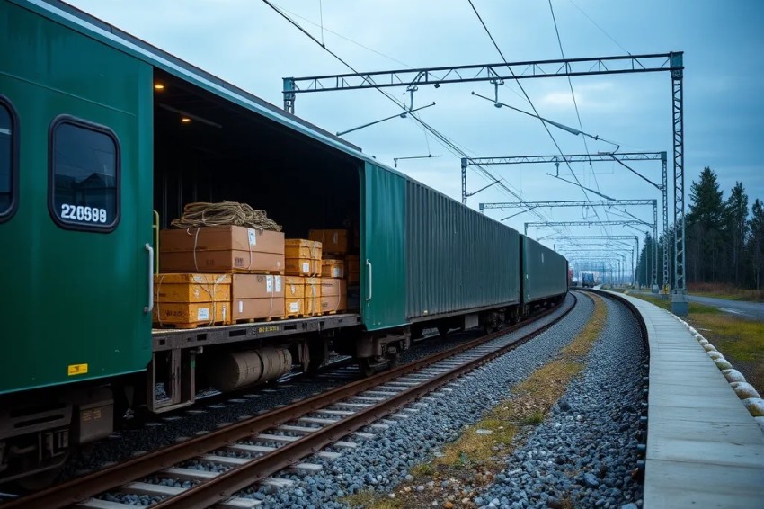 Сервис по перевозке калийных удобрений в Китай с помощью тяжеловесных поездов был установлен на Свердловской железной дороге.