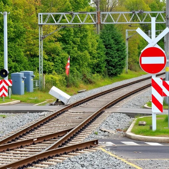 Северная железнодорожная компания отмечает уменьшение числа аварий на железнодорожных переездах.