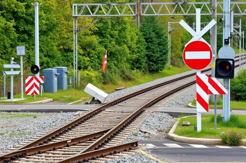 Северная железнодорожная компания отмечает уменьшение числа аварий на железнодорожных переездах.