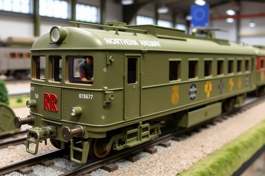 Сотрудники Северной магистрали создали модель вагона бронепоезда для военно-исторического комплекса «Юрьевский рубеж», расположенного в Архангельской области.