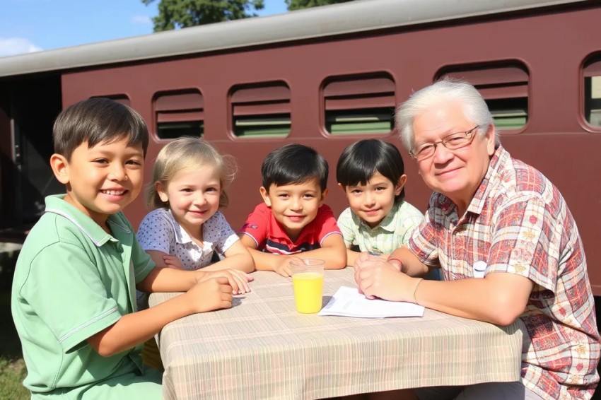 Сотрудники Северной железной дороги обеспечили летний отпуск для примерно 4 тысяч детей.