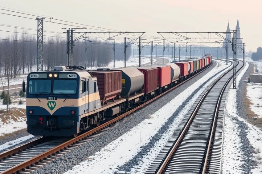 Транспортировка товаров для экспорта в Казахстан увеличилась на 20,7% в период с января по февраль.