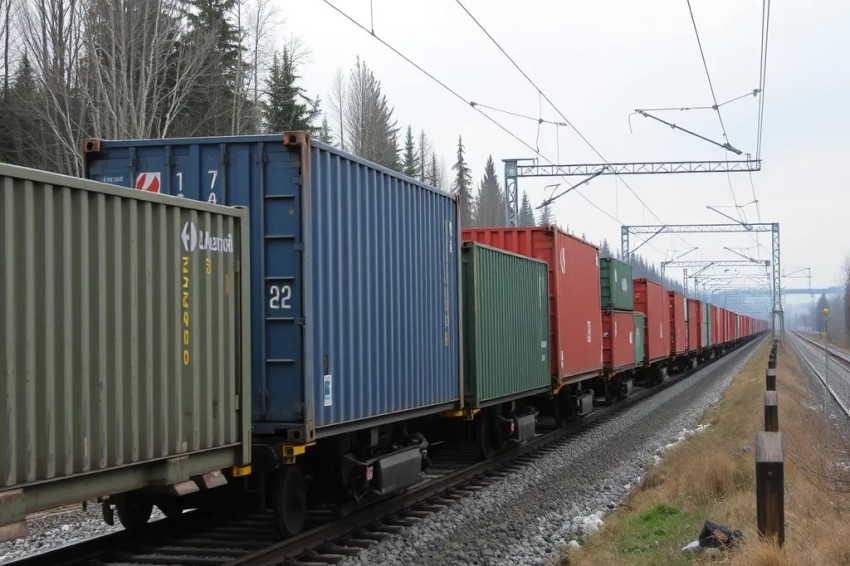 Транспортировка контейнеров по Горьковской железной дороге в период с января по август 2025 года увеличилась на 5,8%