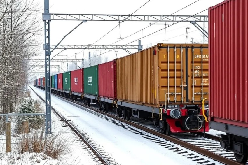 Транспортировка контейнеров достигла 6,9 млн ДФЭ за период с января по ноябрь