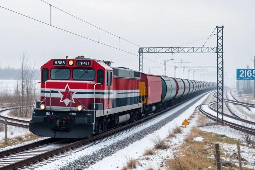 Транспортировка контейнеров по Октябрьской железной дороге в период с января по октябрь 2025 года достигла 921,9 тыс. ДФЭ.