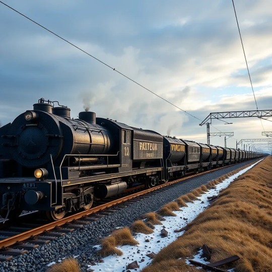 Трехлетие отметил ретропоезд 