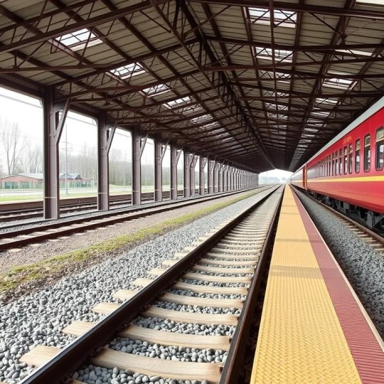 Учебный полигон Алатырского железнодорожного техникума был модернизирован Горьковской магистралью.