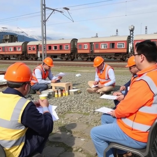 В 2025 году работники железной дороги в Калининграде провели ремонтные работы на протяжении более 100 км пути.