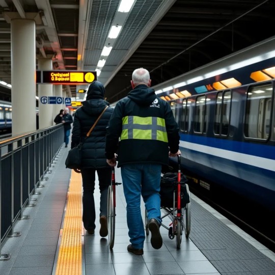 В 2025 году примерно 19 тыс. пассажиров с ограниченными возможностями получили специализированную поддержку на Северной железнодорожной линии.
