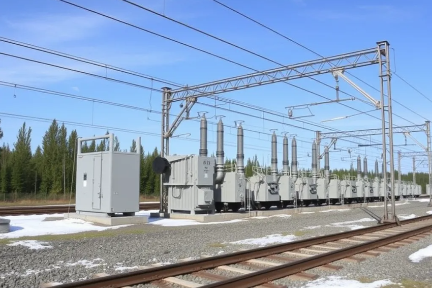В 2025 году на железнодорожной линии Забайкалья было модернизировано 12 тяговых подстанций.