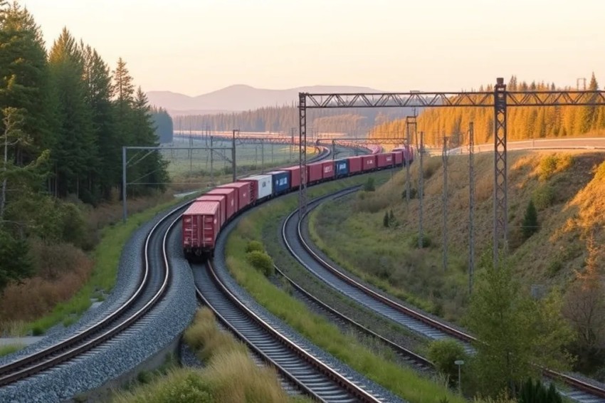 В 2025 году на железнодорожной сети РЖД было отремонтировано более 4200 километров путей.