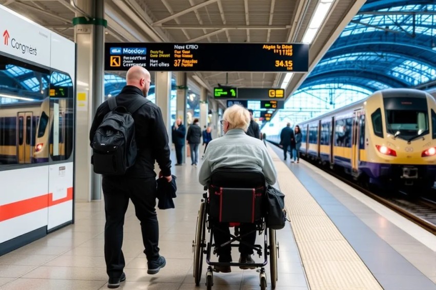 В 2025 году на станциях Горьковского железнодорожного направления была оказана поддержка около 30 тыс. пассажиров с ограниченными возможностями передвижения.