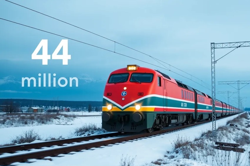 В 2025 году более 44 млн пассажиров были транспортированы на инфраструктуре Западно-Сибирской железной дороги.