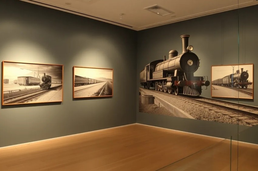 В городе Чита состоялась экспозиция исторических снимков, отображающих процесс строительства Забайкальской железнодорожной магистрали.