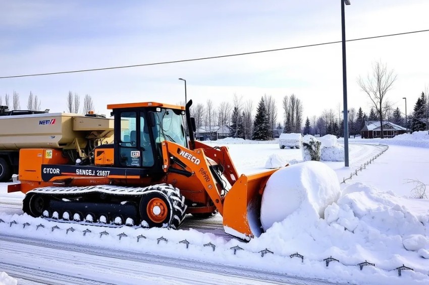 В Ивановской области на железнодорожных путях приступила к работе новейшая снегоочистительная техника.