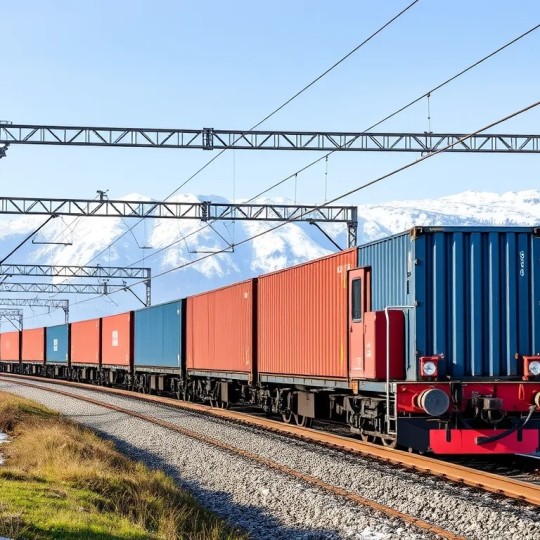 В начале 2026 года, на железнодорожных путях Забайкалья было транспортировано 22,8 тыс. единиц (TEU) пустых и наполненных контейнеров.