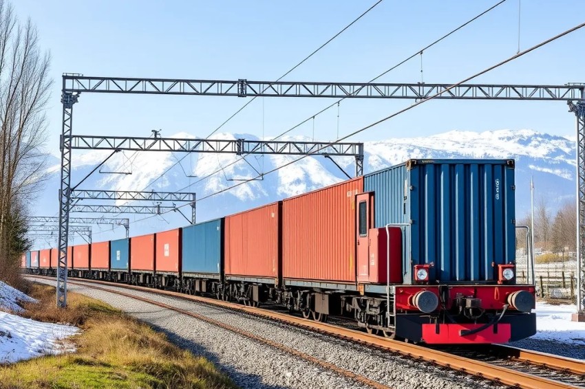 В начале 2026 года, на железнодорожных путях Забайкалья было транспортировано 22,8 тыс. единиц (TEU) пустых и наполненных контейнеров.