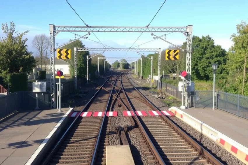 В образовательных учреждениях Калининградской области проводятся занятия по безопасности на территории железнодорожных сооружений.